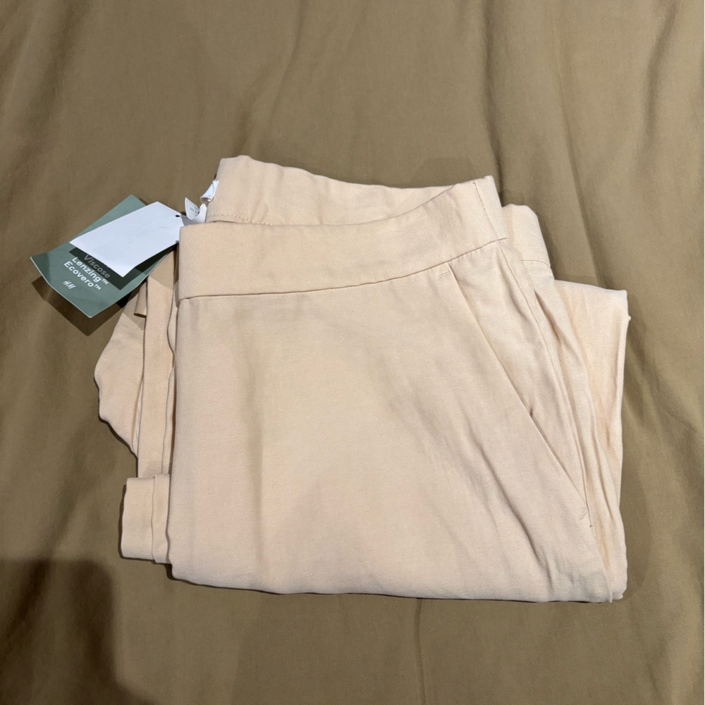 H&M Butter Yellow Trousers